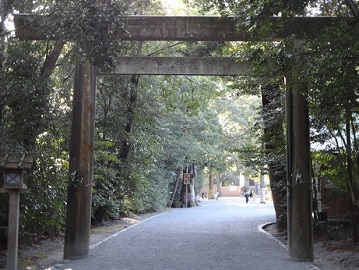 伊勢神宮外宮入口の写真