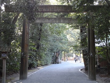 伊勢神宮外宮入口の写真