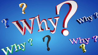 why？と書かれたイラスト