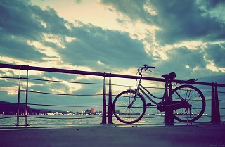 サイクリング自転車の写真