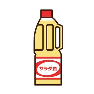 サラダ油イメージイラスト