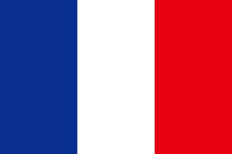 フランス国旗のイラスト