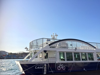 尾道サイクリング船ラズリの写真