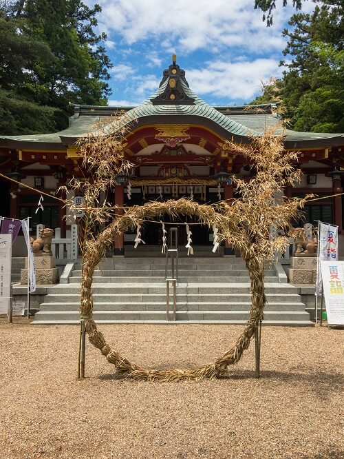 2021夏越の大祓で穢れを払う